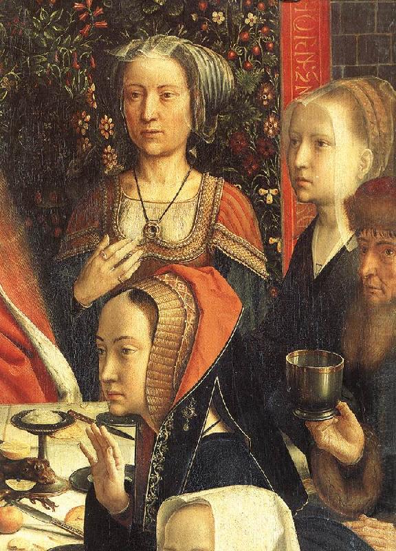 DAVID, Gerard The Marriage at Cana (detail) dsg china oil painting image